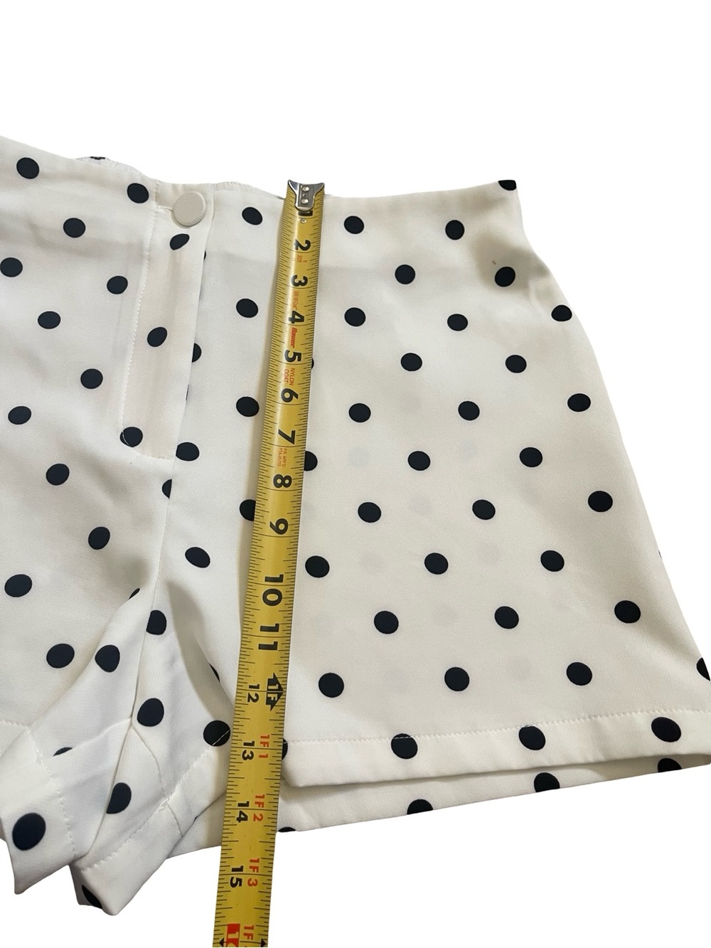 Lulumari Polka Dot 2-Piece Set - Vest & High-Waist Shorts size M - Picture 9 of 11
